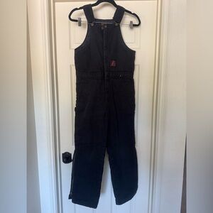 Kids Black duck Overalls